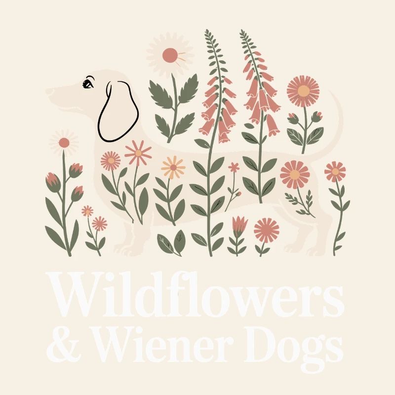 Dachshund flowers