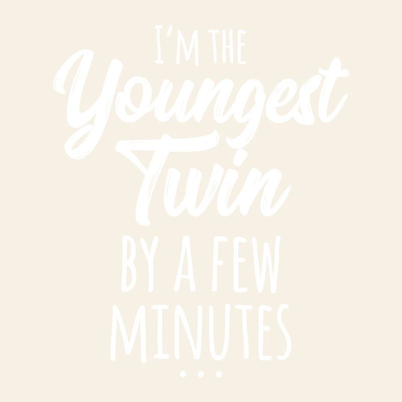 Youngest Twin Caption Tee