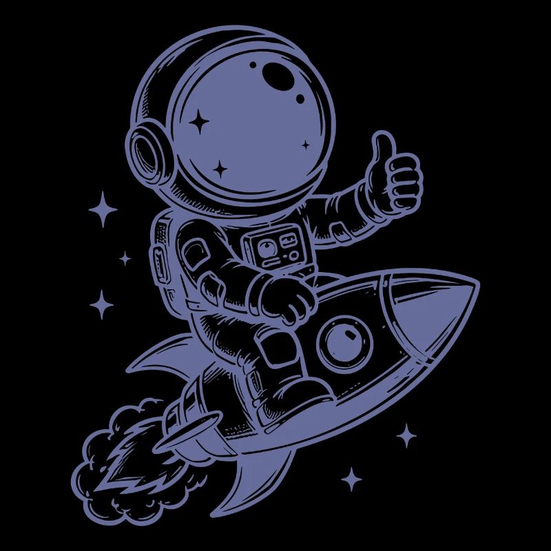 Astronaute en aventure spatiale