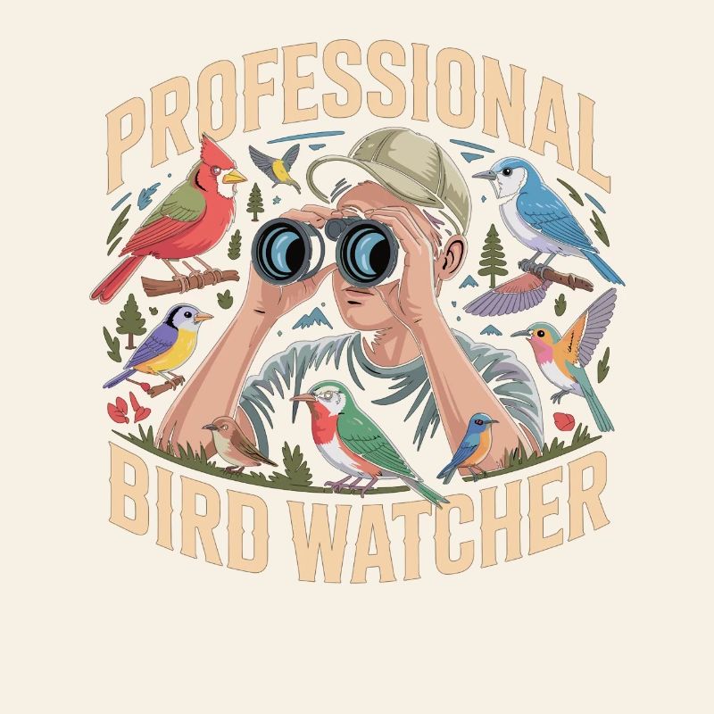 Professional Bird Watcher Vogelbeobachter