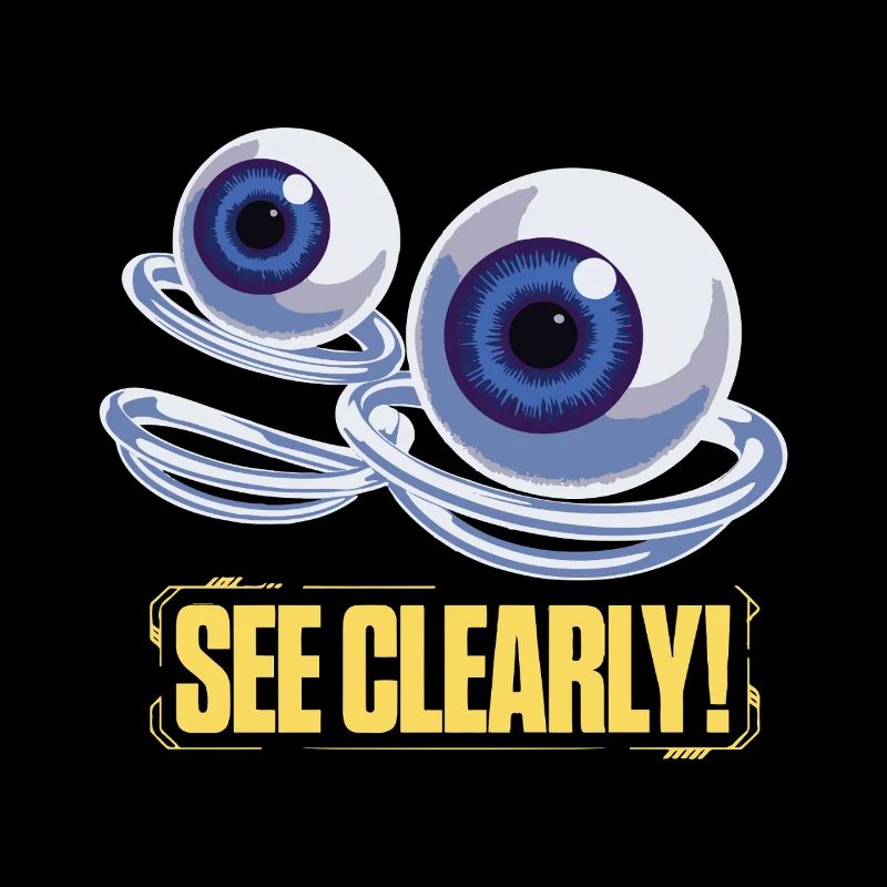 See Clearly Eye Graphic