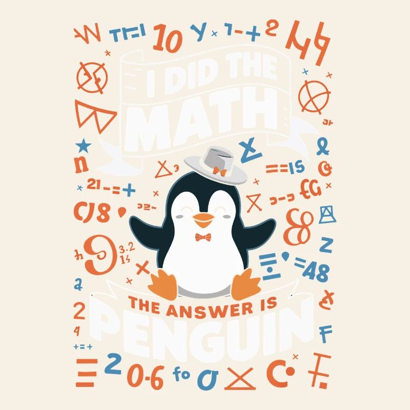 Math Penguin: The Answer Is Penguin