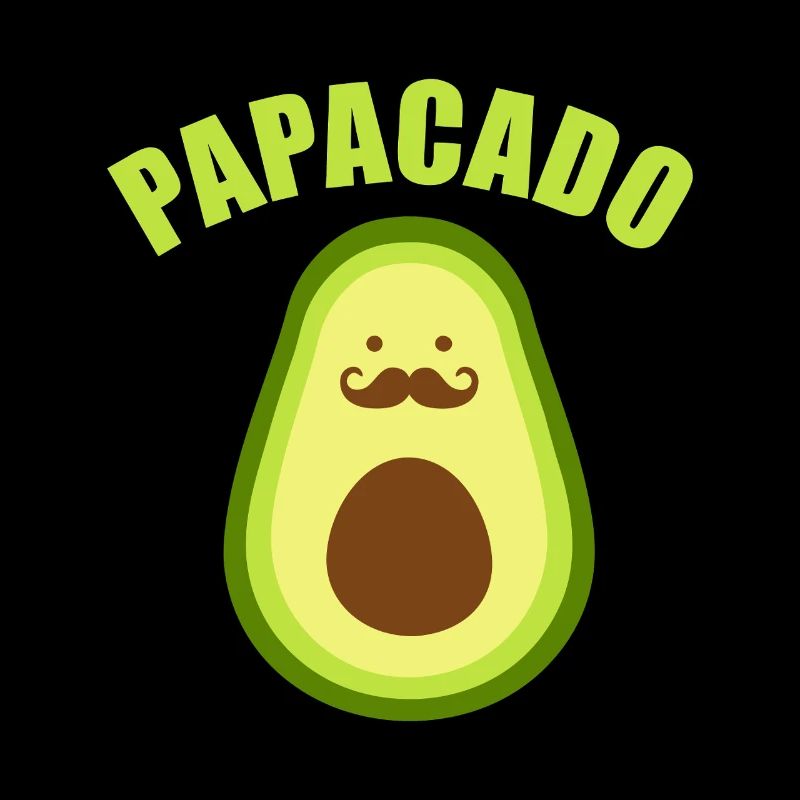 Moustache avocat-papagado