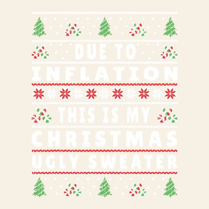 Pull moche de Noël Inflation