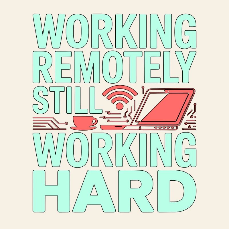 Remote Developer Working Remotely Web Programmer