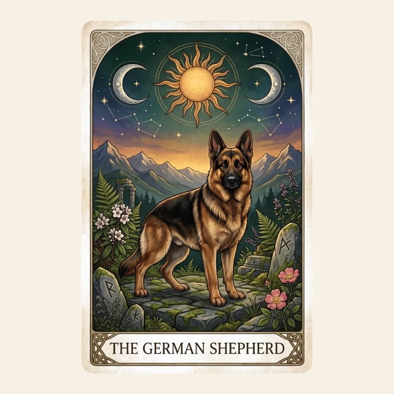 Deutscher Schäferhund Tarot