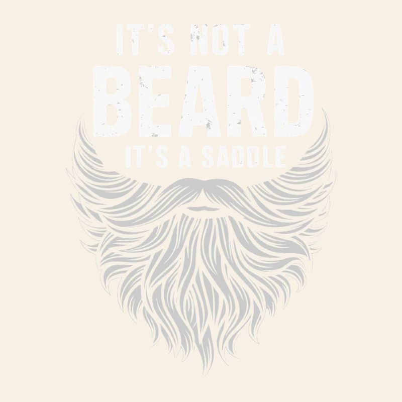 It's not a beard, it's a saddle
