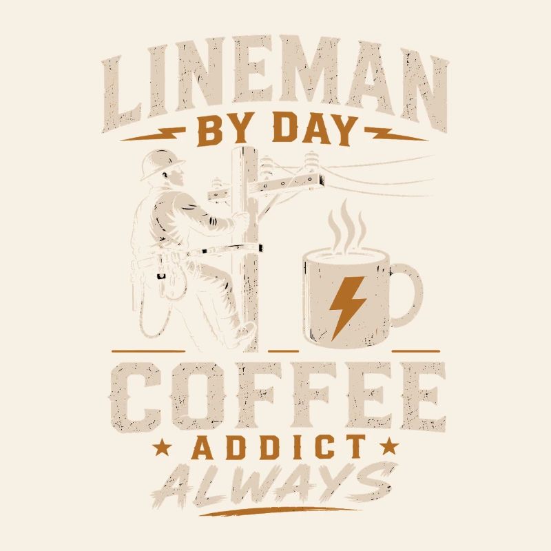 Strom Techniker Kaffee Kabel Arbeit