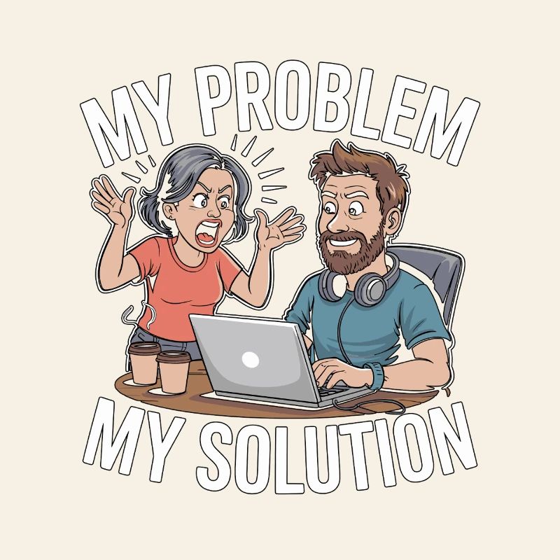 Remote Developer My Problem My Pictogram Dad Mom