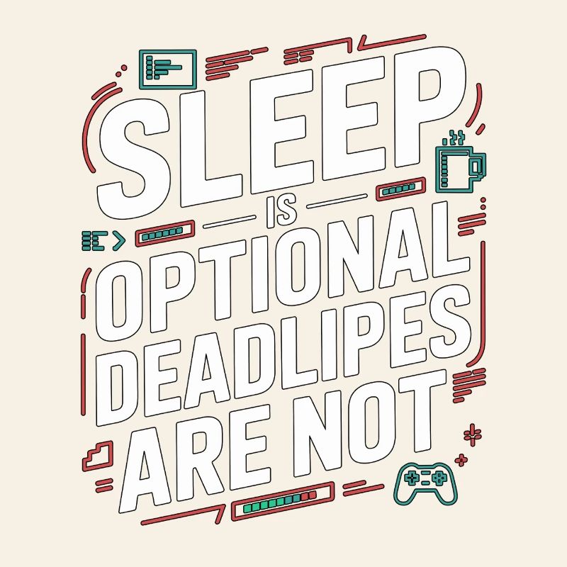 Game Developer Sleep Is Optional Game Programmer