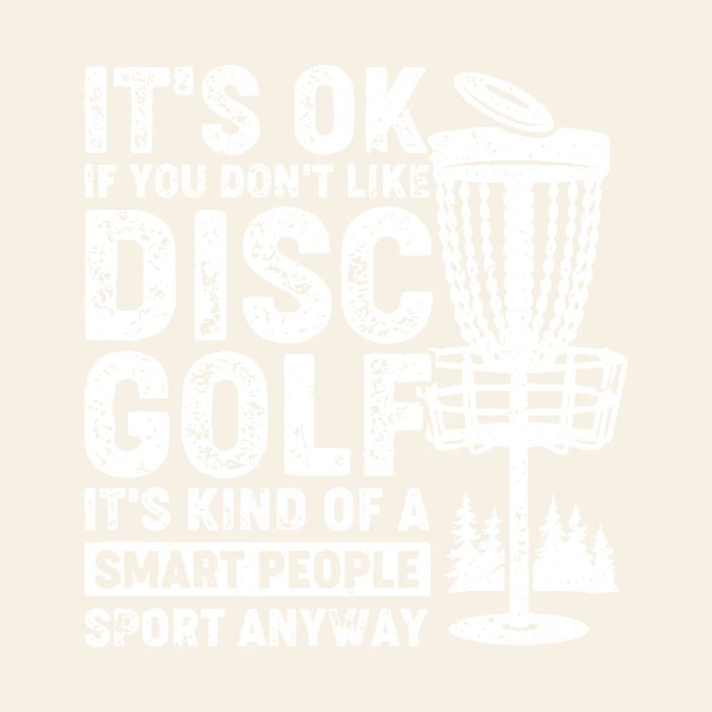 Ce n’est pas grave si tu n’aimes pas le disc golf, c’est gentil