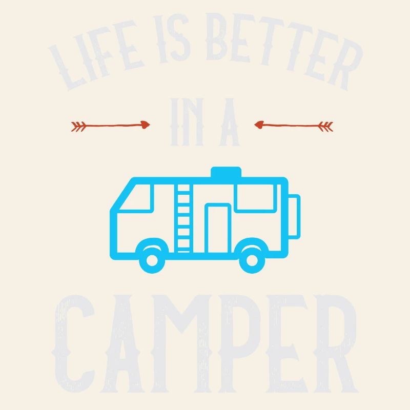 Das Leben ist besser in einem Camper