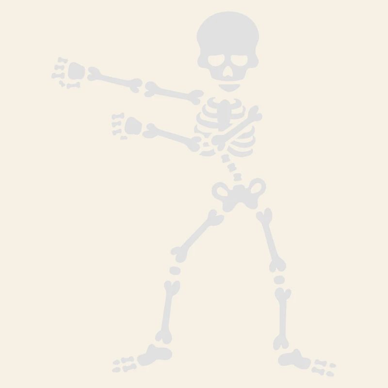 The floss dance flossing backpack boy kid skeleton