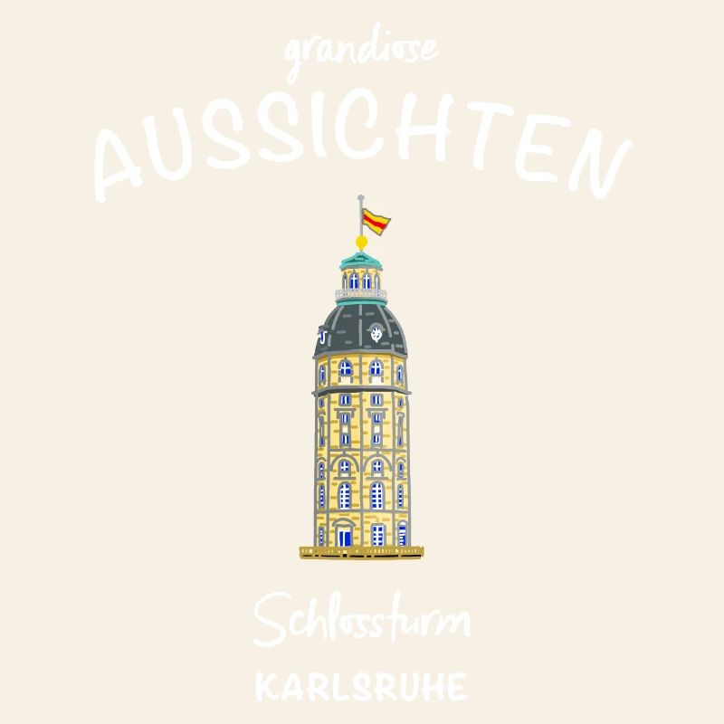 Karlsruhe, historischer Schlossturm