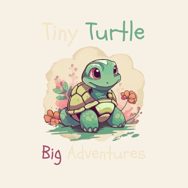Tiny Turtle Abenteuer Design