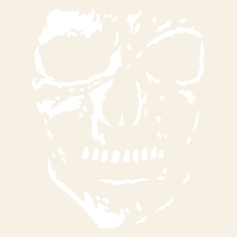 ghostly skull