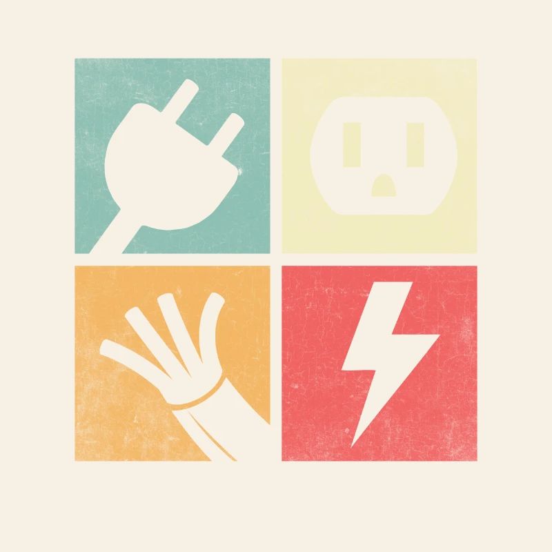 Connecteurs et Éclairs Pastel