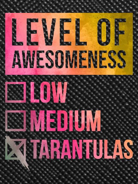 Tarantula Tarantula Tarantula