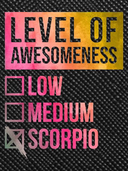 Scorpion Scorpion Scorpion