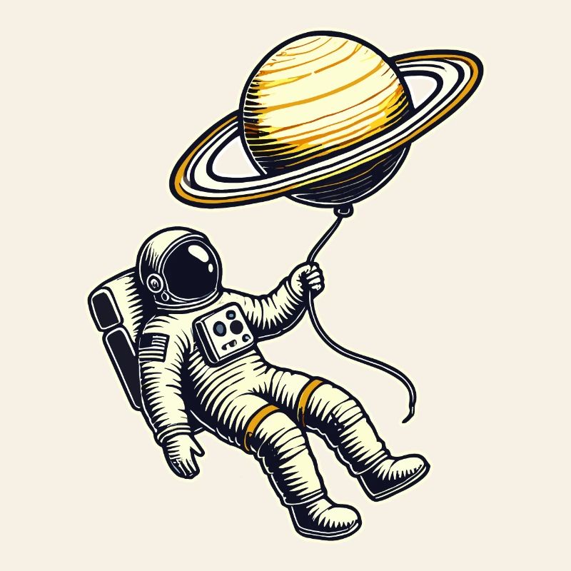 Flotter avec Saturne – Conception d’un ballon astronaute