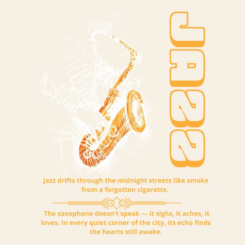 Jazz schwebt wie ein Drache durch die mitternächtlichen Straßen