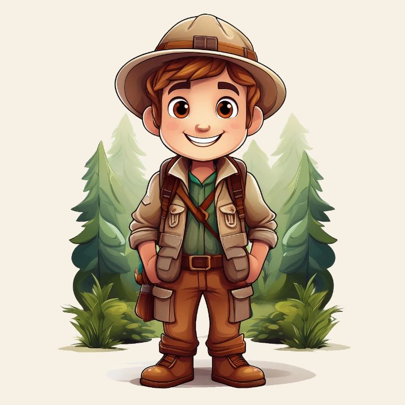 Adventurous explorer