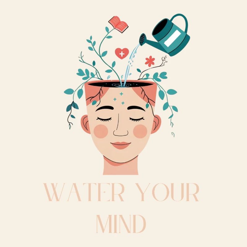 L'eau pour la conception de la mentalité des pensées