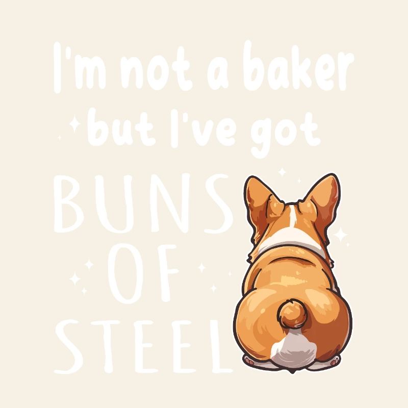 Petits pains d’acier Corgi Jeu de mots
