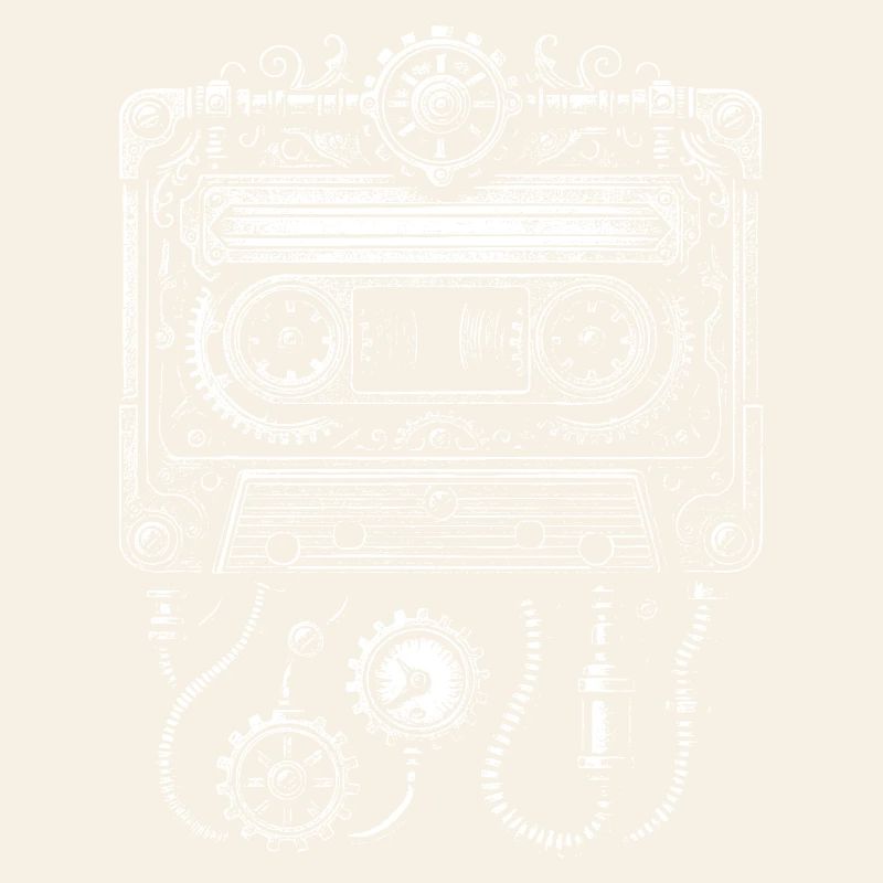 Steampunk Cassette Clockwork