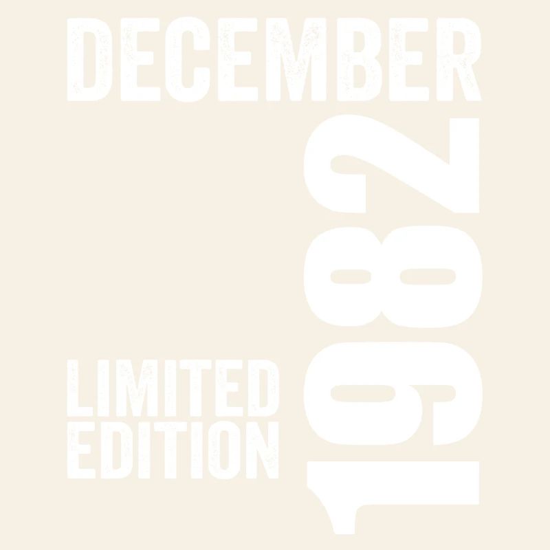 Retro-Geburtstagsgeschenk - Dezember 1982