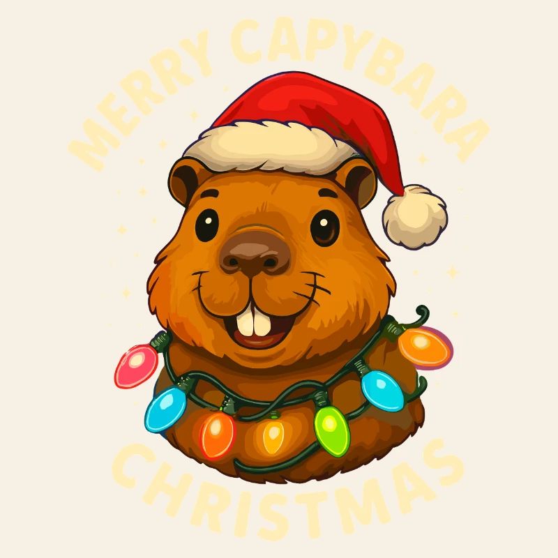 Noël de Capybara Noël de Noël