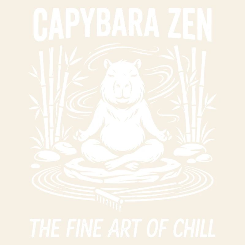Capybara Zen Tranquility