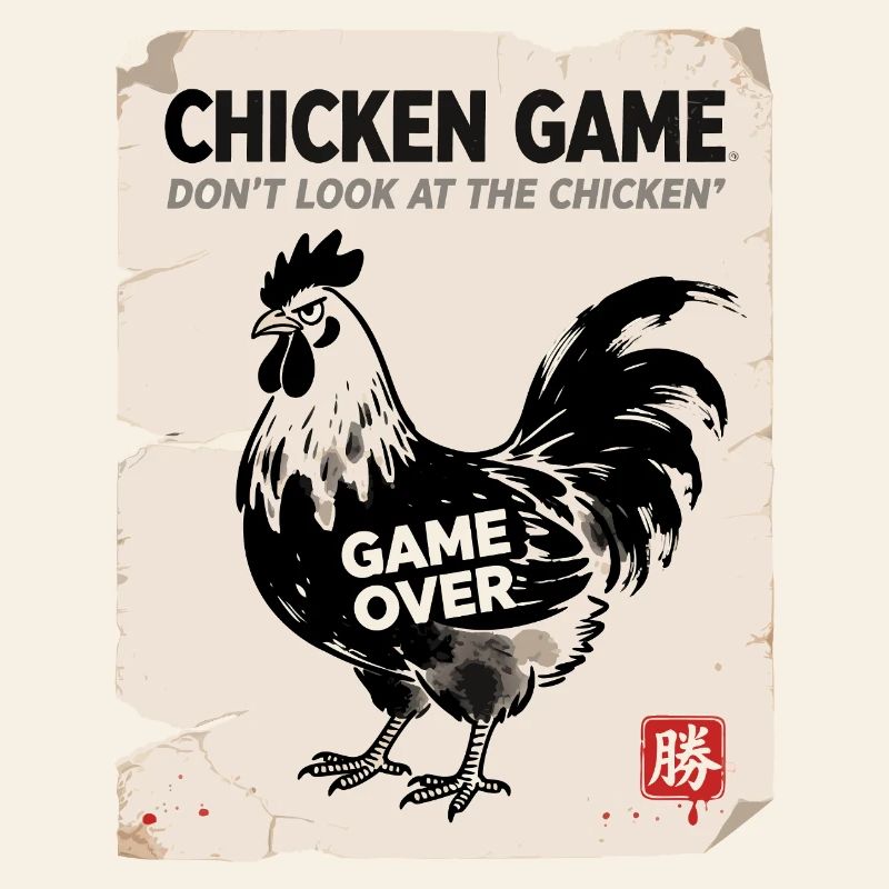 Chicken Game: Don't Look at the Chicken