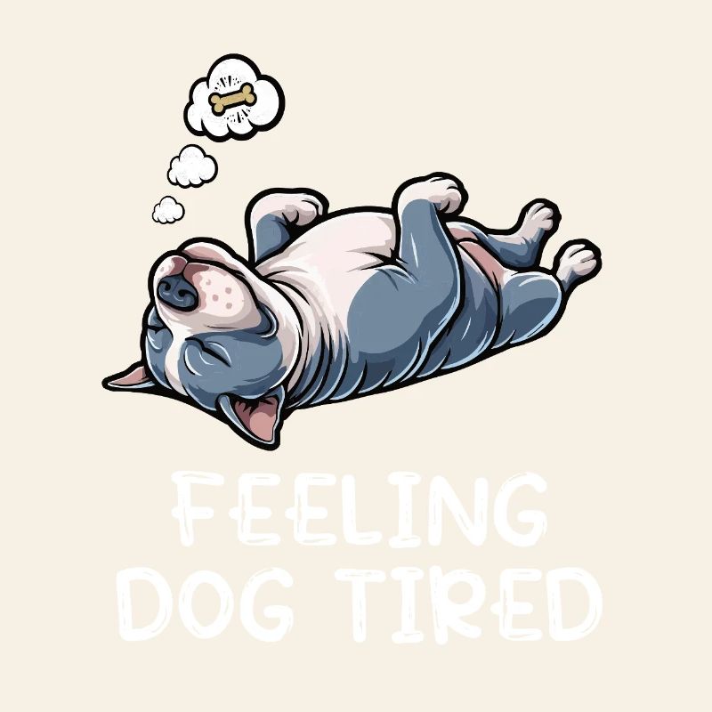 Feeling Dog Tired American_Bully Bullybesitzer