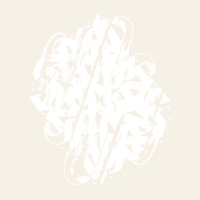 DIRTY ABSTRACT CALLIGRAPHY SHAPE