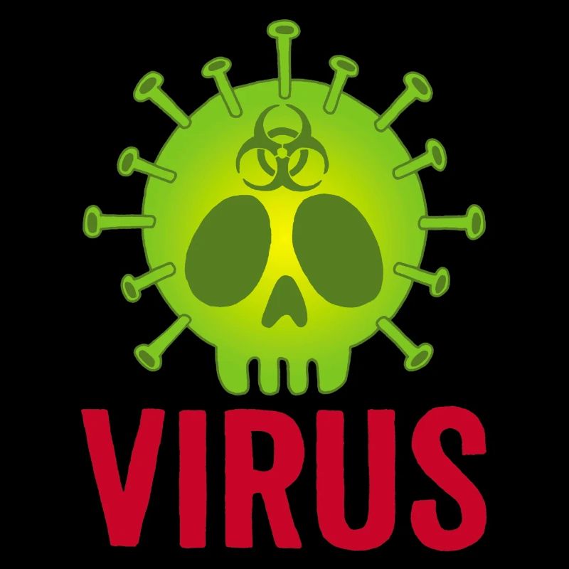 Tête de mort virus