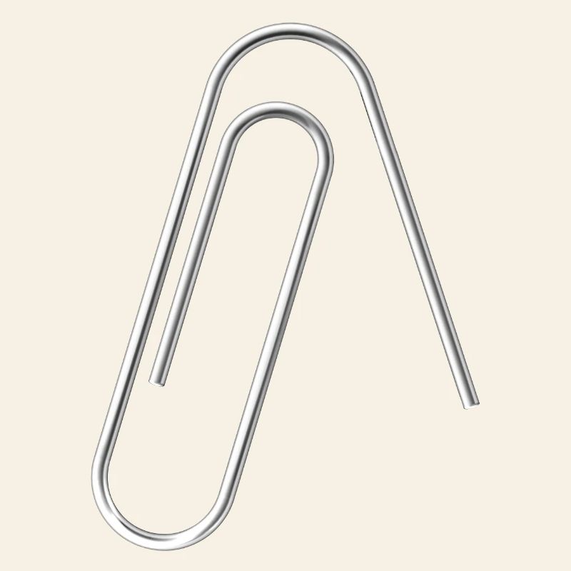 Paper Clip reset Helpdesk PC Technician Nerd Geek