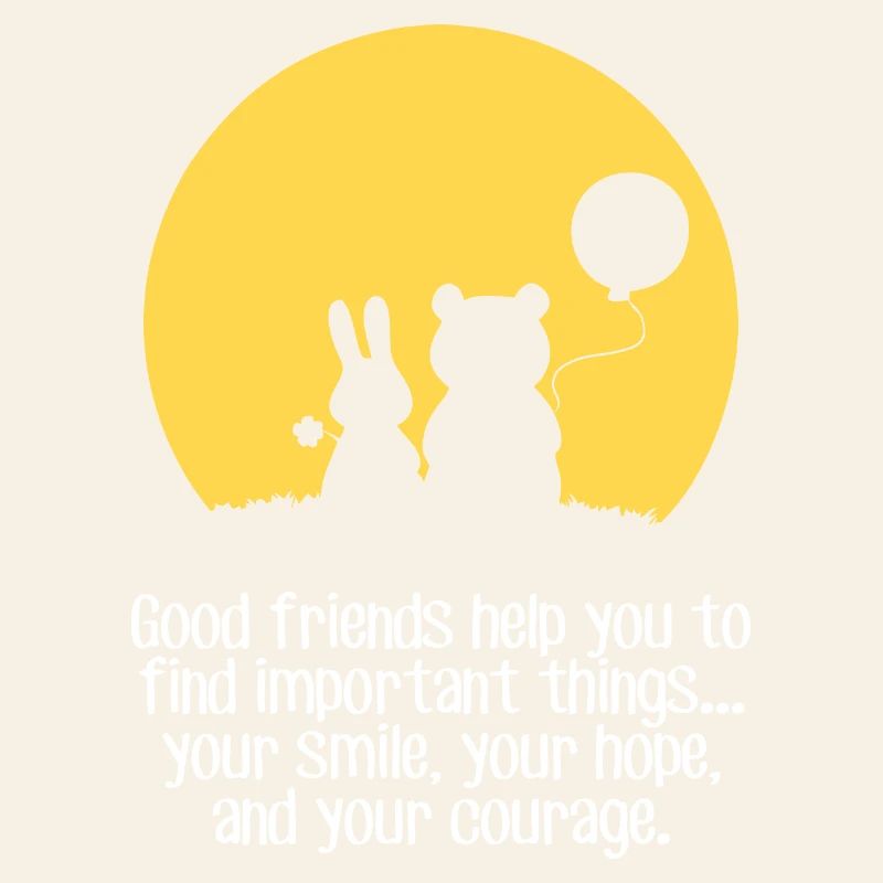 Smile, hope, courage