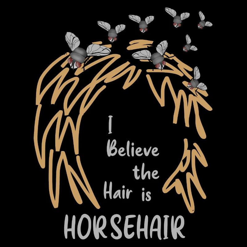 Ich glaube, das Haar ist Pferdehaar.