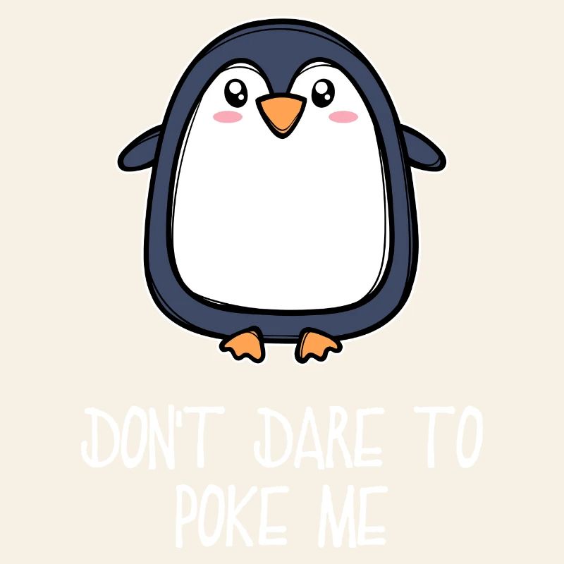 Antarktis Tier süß Pinguin Seevogel Statement