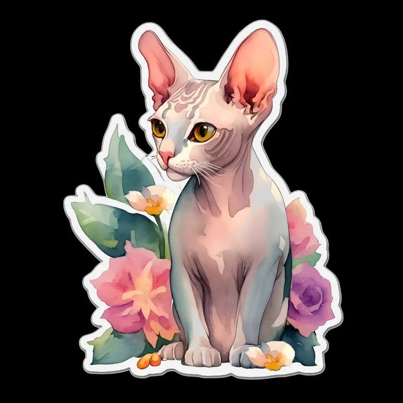 Sphynx-Katze