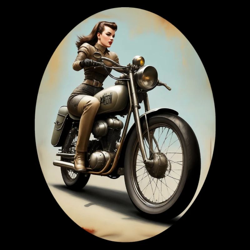 Motorcycle bride