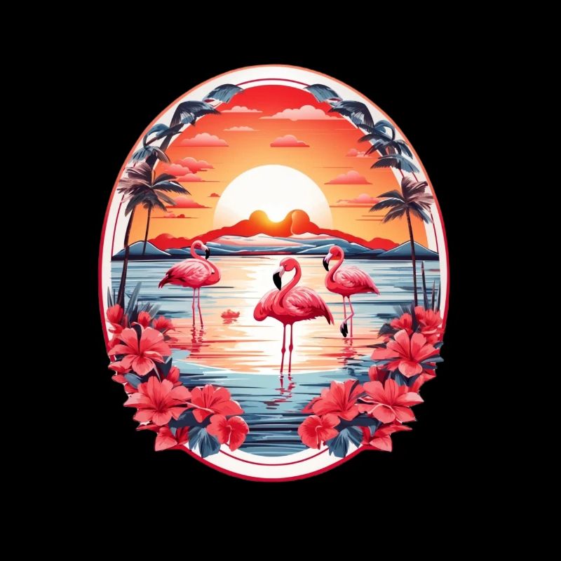 Flamants roses