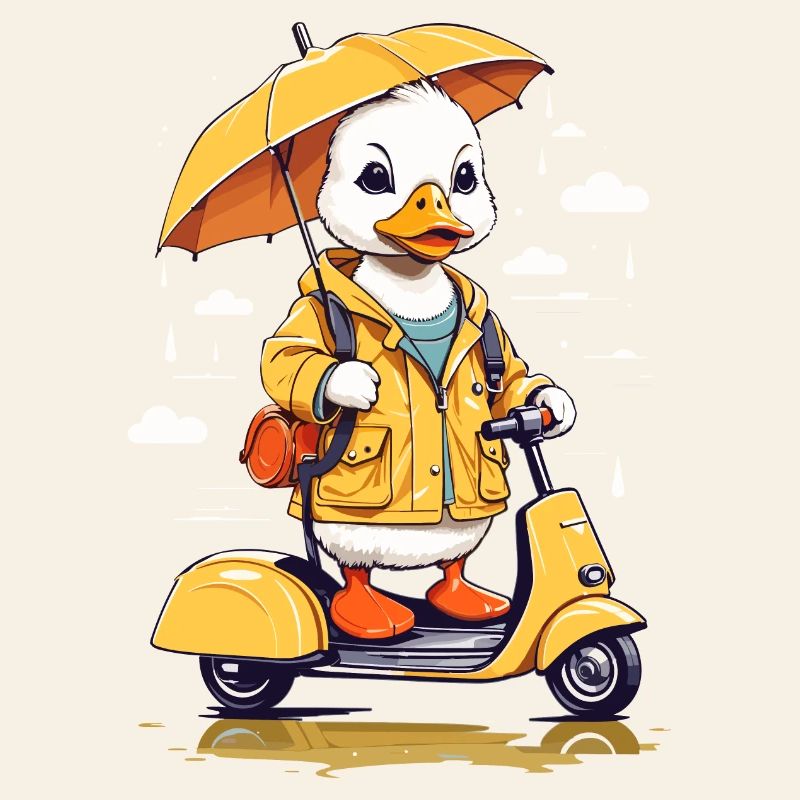 Duck with Roller