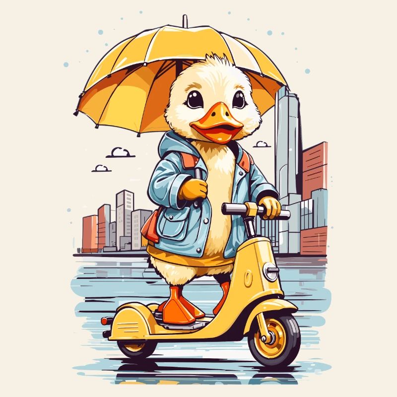 Duck with Roller