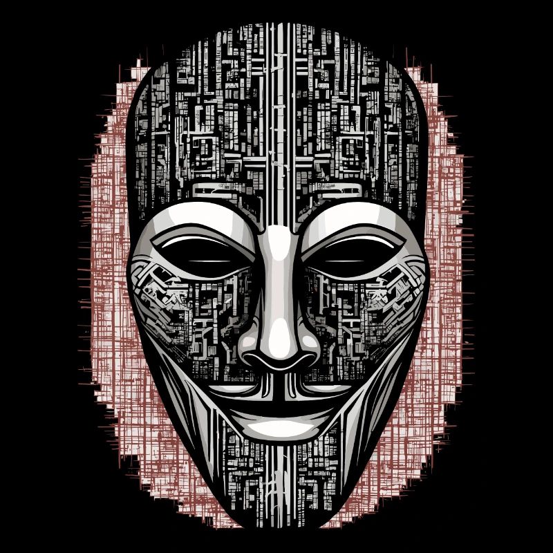 Masque de hacker anonyme