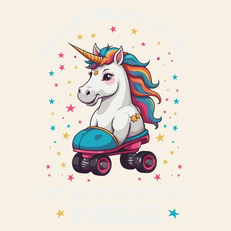 Unicorn Roller Skating