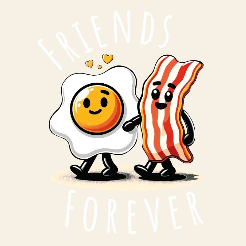 Friends Forever Ham Egg Comic Love