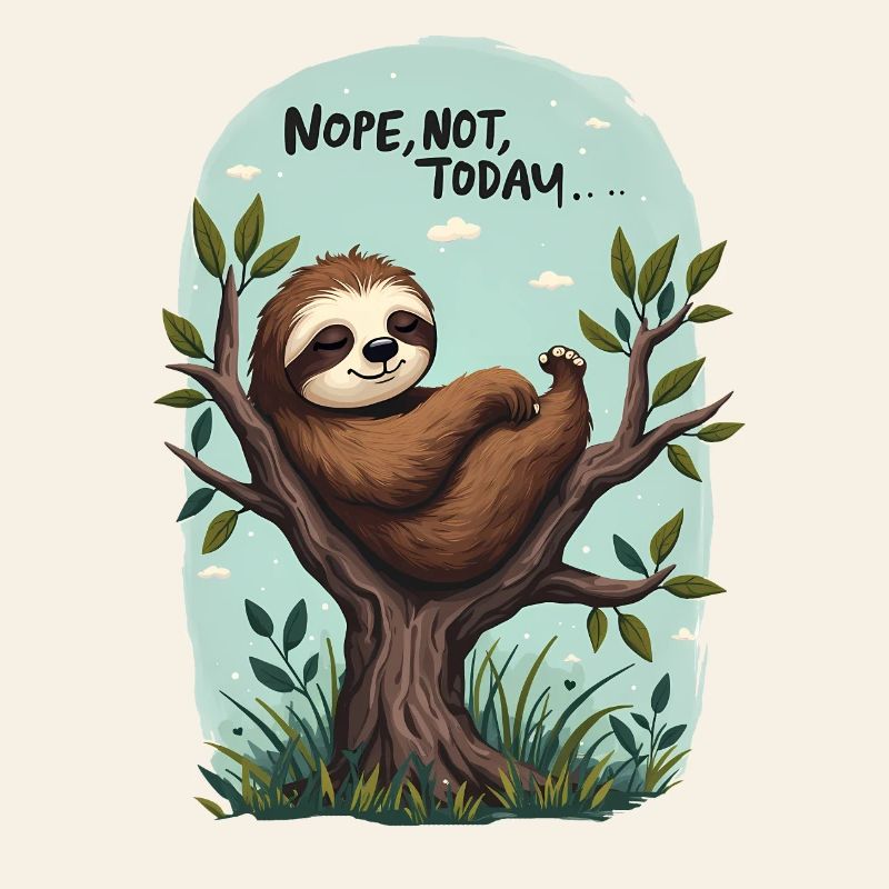 Sloth Mode Relaxation: Nope, Not Today,
