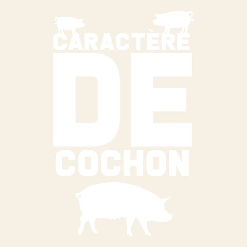 Humour Terroir Charcutier Cochon